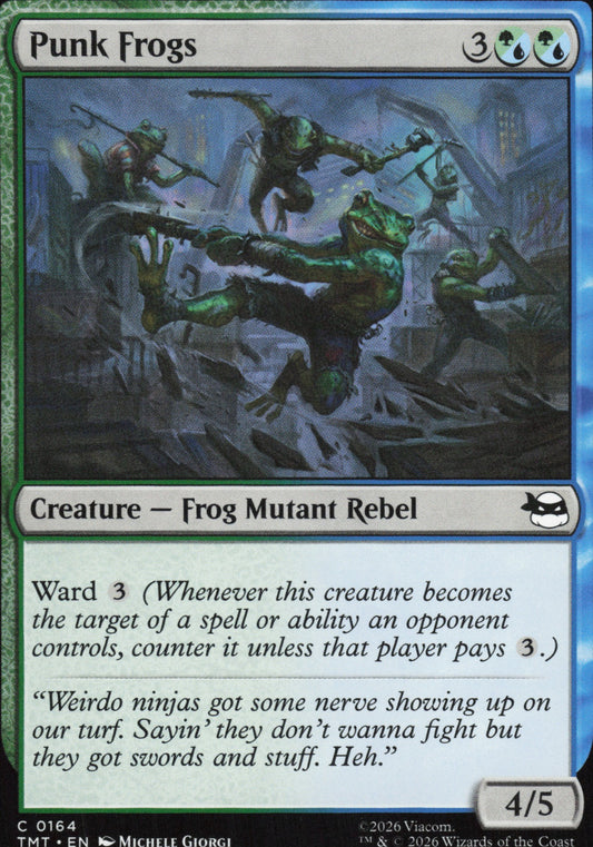 Punk Frogs Vorderseite