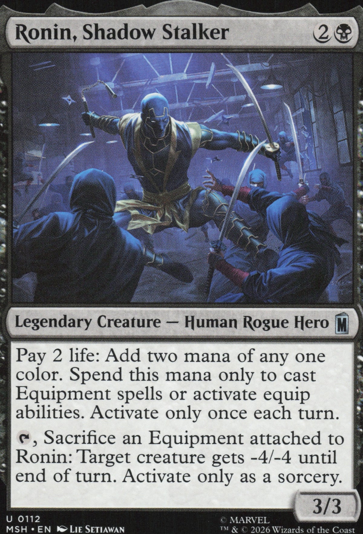 Ronin, Shadow Stalker Vorderseite