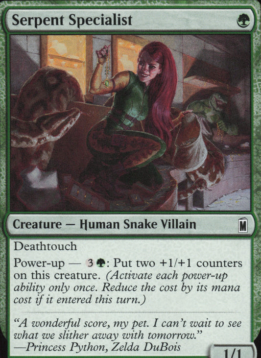 Serpent Specialist Vorderseite