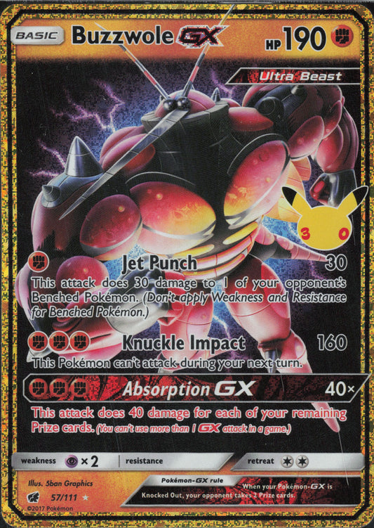 Buzzwole GX 57/111 Vorderseite