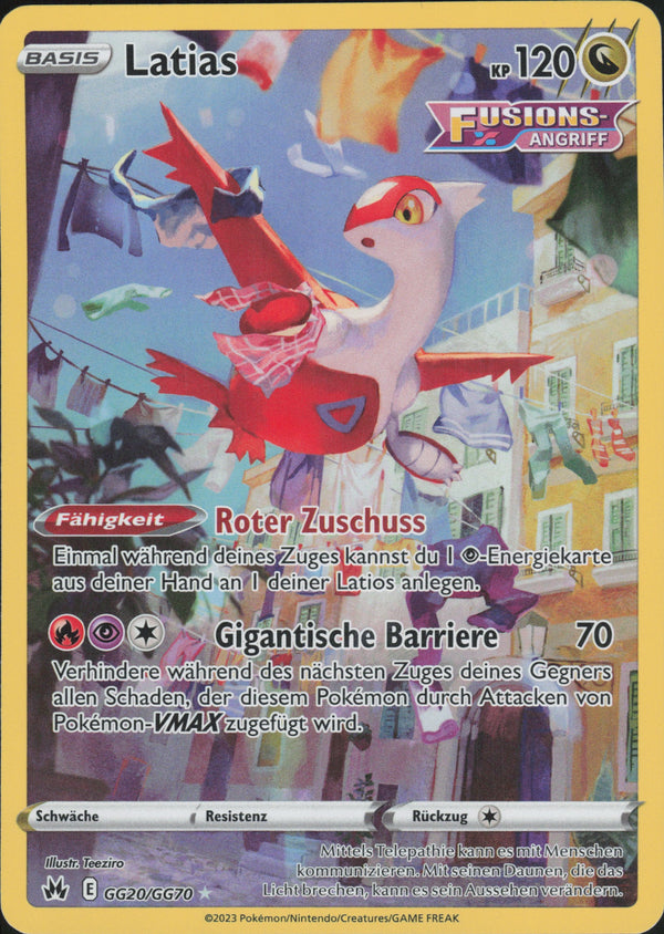 Latias GG20/GG70 – Zenit der Könige: Galar-Galerie – Deutsch – Galarian Gallery