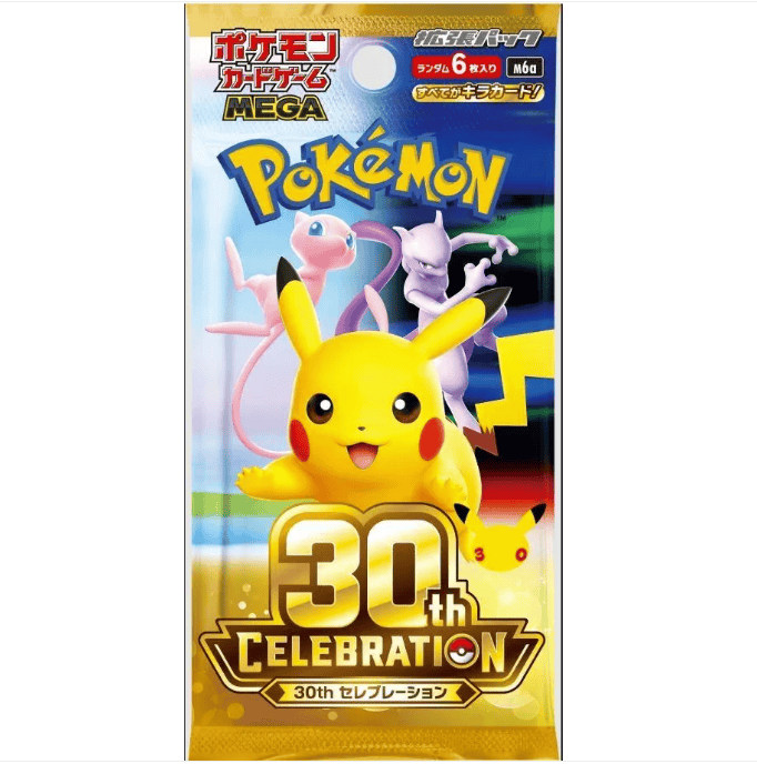 Pokémon - MEGA 30th Celebration Booster Pack (JP)