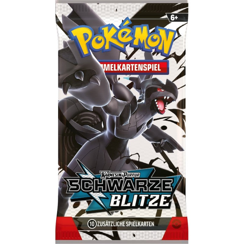 Pokémon - Karmesin & Purpur: Schwarze Blitze Booster Pack (DE)