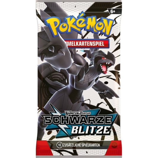 Pokémon - Karmesin & Purpur: Schwarze Blitze Booster Pack (DE)