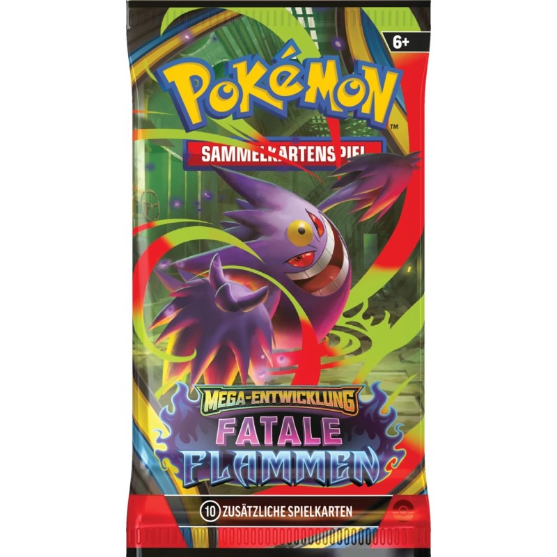 Pokémon - Mega-Entwicklung: Fatale Flammen Booster Pack (DE)