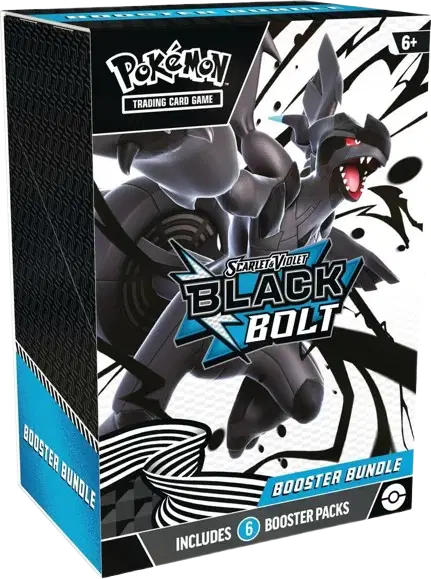 Pokémon - Scarlet & Violet: Black Bolt Boosterbundle (EN)