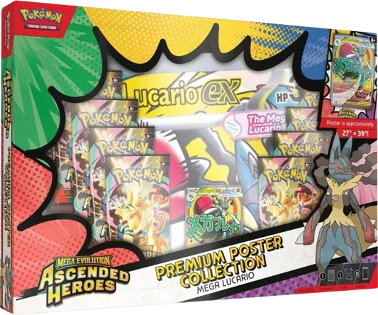 Pokémon Mega Evolution: Premium Poster Collection: Mega Lucario