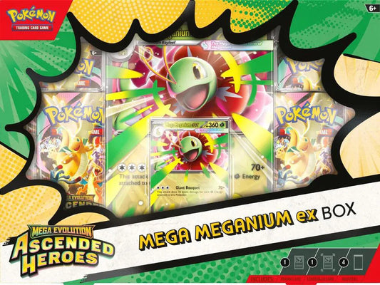Pokémon Mega Evolution: Ascended Heroes Mega Meganium ex Box – EN