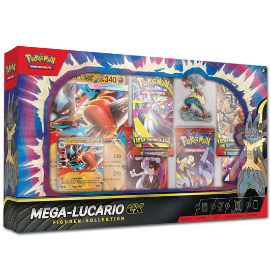 Pokémon - Mega-Lucario ex Figuren-Kollektion (DE)