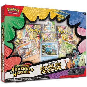 Pokémon Mega Evolution: Ascended Heroes Deluxe Pin Collection -EN-
