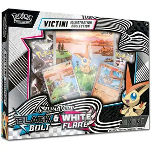 Pokémon – Scarlet & Violet: Black Bolt & White Flare Victini Illustration Collection -EN-