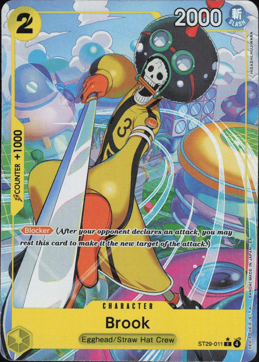 One Piece - Brook ST29-011 Common Starter Deck 29 Egghead (EN) - NM