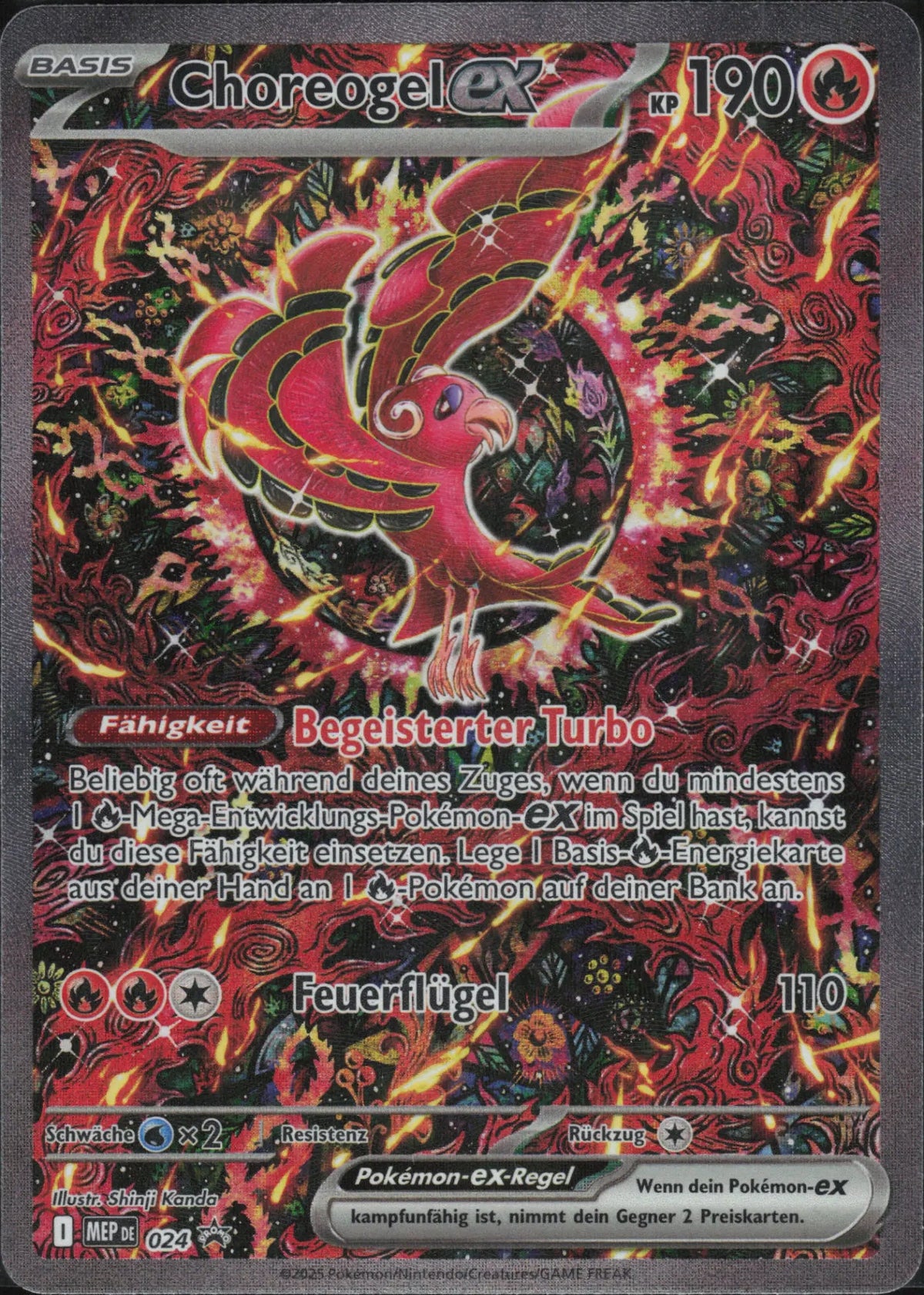 Pokémon - Choreogel ex 024 MEP Black Star Promos (DE) - NM