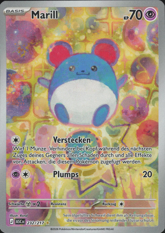Pokémon - Marill 232/217 Ascended Heroes (DE) - NM